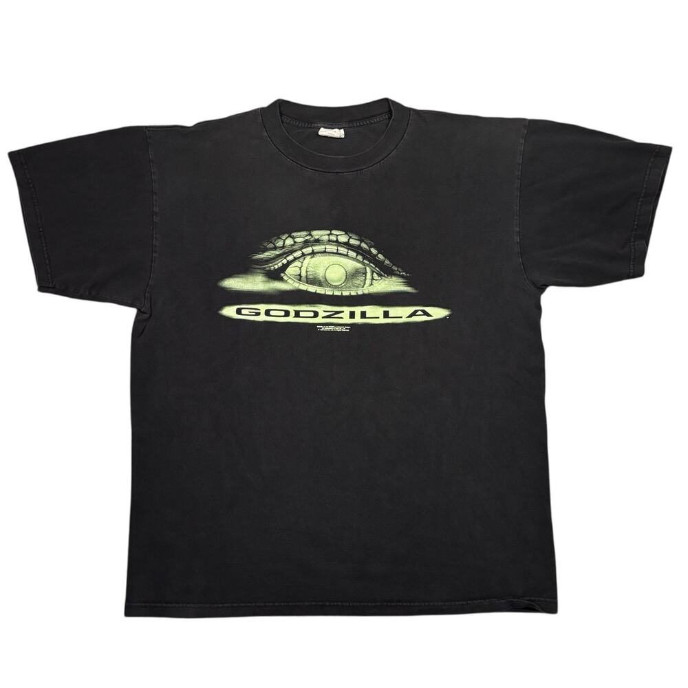 GODZILLA 1998 Toho Design Graphic Vintage 90s USA Cronies Cotton T-Shirt Mens XL